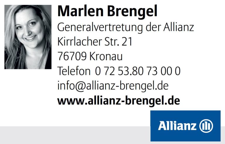 Info-Abend unserer Sponsorin der Allianzvertretung Marlen Brengel