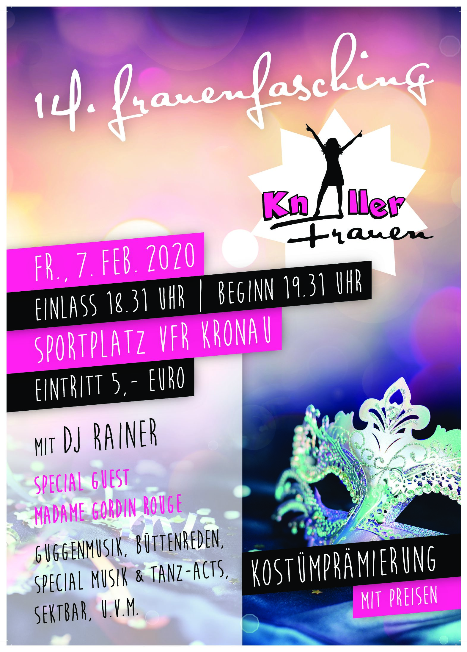 14. Frauenfasching beim VfR