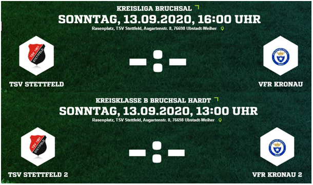 Vorschau 1. Spieltag – Rundenauftakt 2020/2021