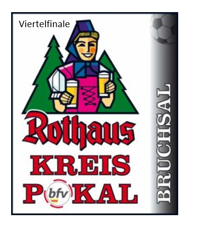 Viertelfinale ROTHAUS Kreispokal Fußballkreis Bruchsal