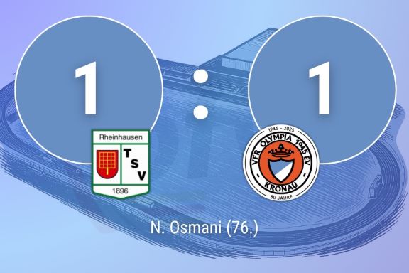 Intensives Unentschieden unter schwierigen Bedingungen