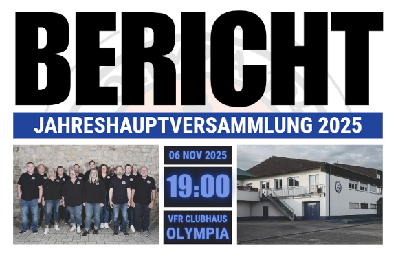 Bericht der Jahreshauptversammlung